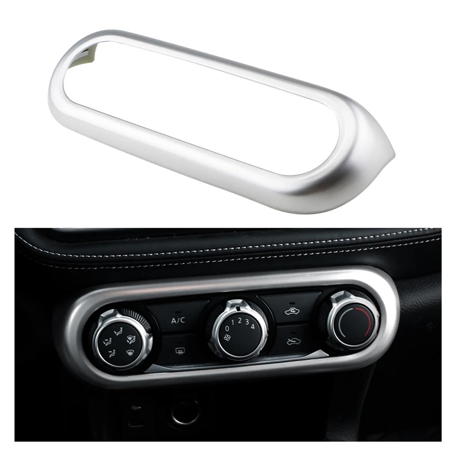 Dekor Panel Trim Innen Für Nissan Für Kicks 2017 2018 2019-2022 ABS Auto Center Console Klimaanlage AC Schalter Taste Panel Rahmen Aufkleber Abdeckung Zubehör Auto Abdeckung Trim Cover Dekor Panel Trim Innen Für Nissan Für Kicks 2017 2018 2019-2022 ABS Auto Center Console Klimaanlage AC Schalter Taste Panel Rahmen Aufkleber Abdeckung Zubehör Auto Abdeckung Trim Cover von LORSKRD