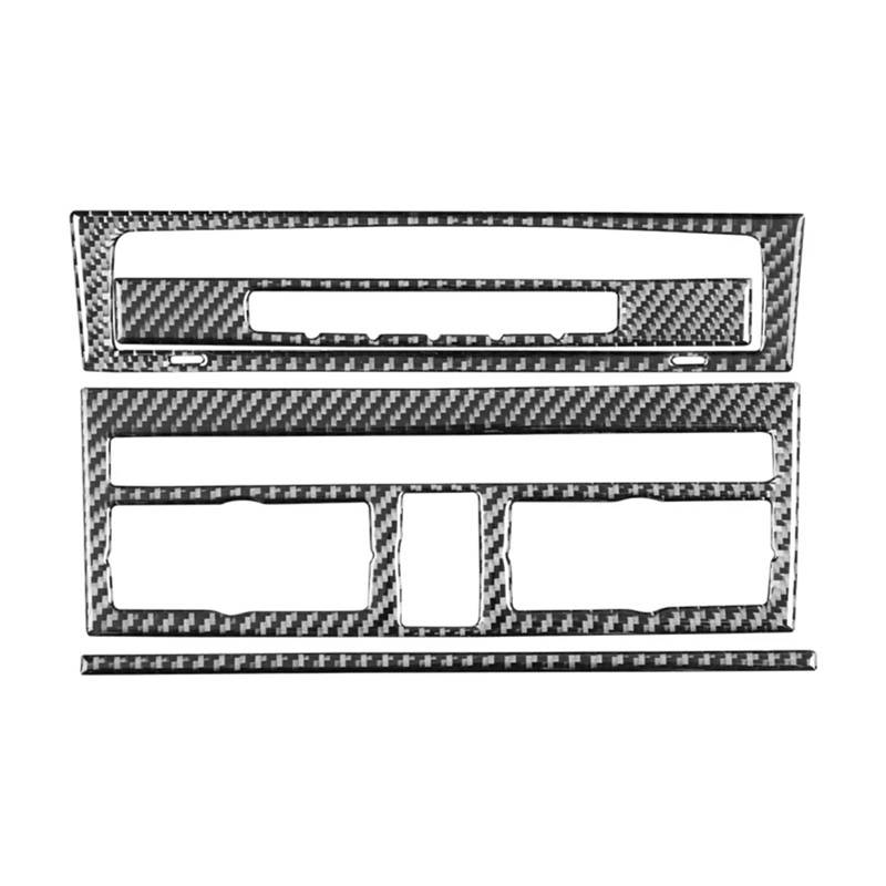 Dekor Panel Trim Innen Für Q7 2007-2015 Zubehör Carbon Fiber Innen Auto Zentrale Steuerung Knopf Bedienfeld Dekor Aufkleber Abdeckung Zierrahmen Auto Abdeckung Trim Cover von LORSKRD
