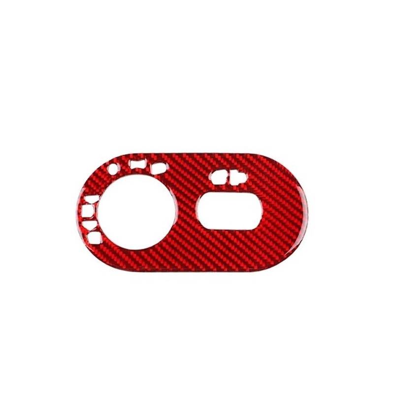 Dekor Panel Trim Innen Für Seat Für Ibiza 2003 2004 2005 2006 2007 2008 LHD Auto Scheinwerfer Schalter Rahmen Panel Zubehör Echt Weiche Carbon Faser Aufkleber Auto Abdeckung Trim Cover von LORSKRD