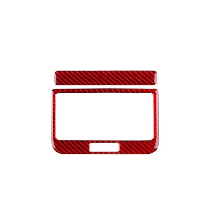 Dekor Panel Trim Innen Für Seat Für Leon MK3 2013 2014 2015 2016 2017 2018 2019 2020 LHD RHD Auto Heckluftauslass Rahmenverkleidung Echt Weicher Carbonfaser-Aufkleber Auto Abdeckung Trim Cover von LORSKRD