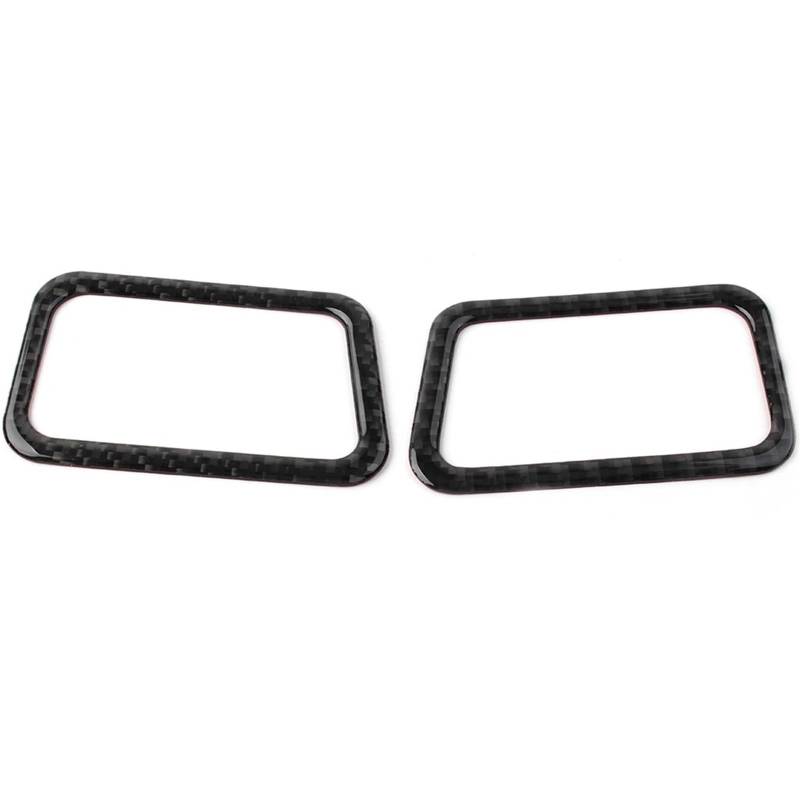 Dekor Panel Trim Innen Für Subaru Für Forester 2013-2015 2016 2017 2018 2-teiliges Auto-Armaturenbrett-Luftauslässe Entlüftungsdekor Verkleidung Kohlefaser ABS-Kunststoff Auto Abdeckung Trim Cover von LORSKRD