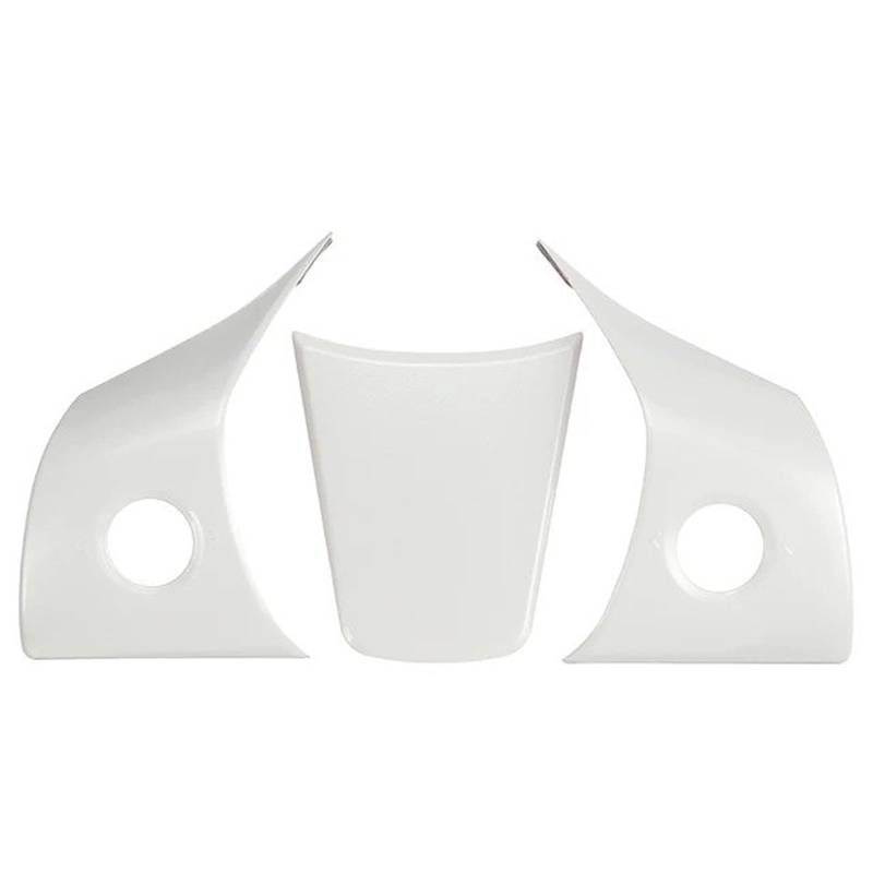 Dekor Panel Trim Innen Für Tesla Für Modell 3 Für Modell Für Y Auto Sparkle ABS Carbon Fiber Lenkrad Patch Dekoration Innen Modifiziertes Zubehör Auto Abdeckung Trim Cover von LORSKRD