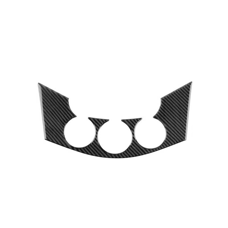 Dekor Panel Trim Innen Für Toyota Für RAV4 2006 2007 2008 2009 2010 2011 2012 LHD RHD Auto Zentrale Steuerung AC Rahmen Trim Echt Weichen Carbon Faser Aufkleber Auto Abdeckung Trim Cover von LORSKRD