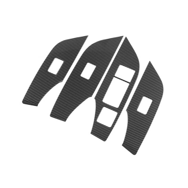 Dekor Panel Trim Innen Für Toyota Für RAV4 Für RAV 4 XA50 Für Hybrid 2019 2020 2021 2022 2023 Autofensterglas-Liftschalterknopfverkleidung Innenzubehör Auto Abdeckung Trim Cover von LORSKRD