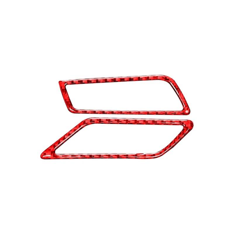 Dekor Panel Trim Innen Für VW Für Golf 8 MK8 2020 2021 Auto Instrument Luftauslass Rahmen Abdeckung Aufkleber Trim Carbon Fiber Auto Innen Zubehör Auto Abdeckung Trim Cover von LORSKRD