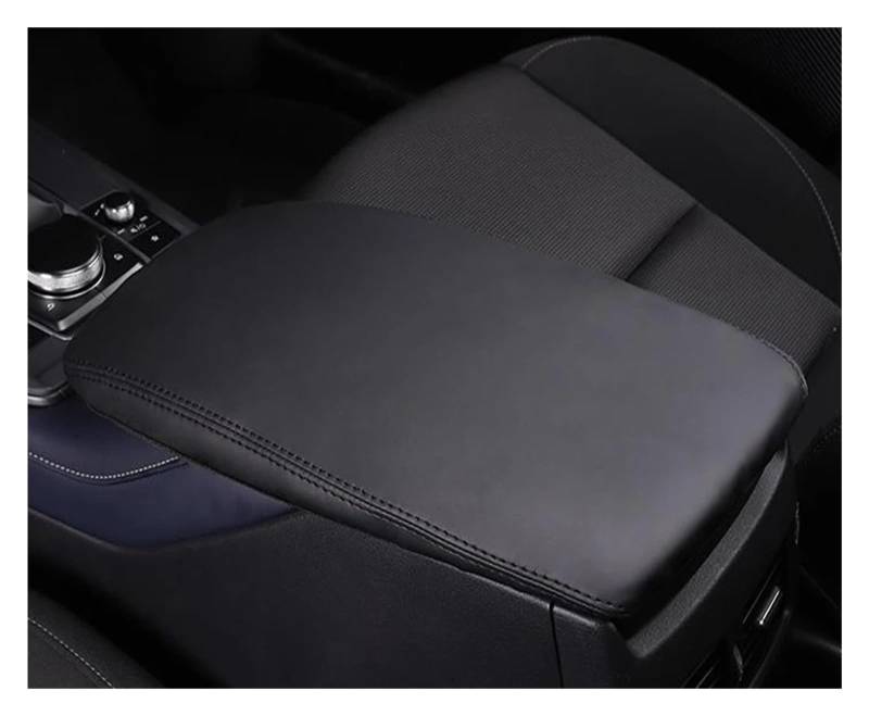 Interior Decor Zubehör Auto Armlehnen Box Cover Center Konsole Dekoration Innen Auto Zubehör Für Mazda Für CX-30 Für CX30 Für CX 30 2020 2021 2022 Auto Dekoration Streifen(Black Line) von LORSKRD