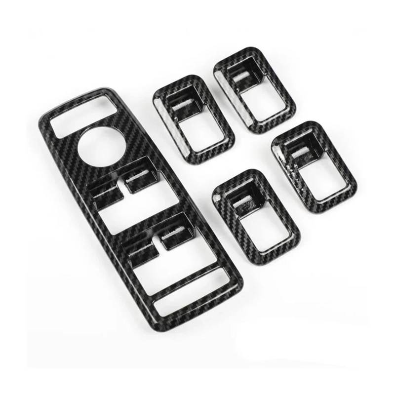 Interior Decor Zubehör Auto Fenster Control Lift Schalter Panel Abdeckung Trim Carbon Faser Für Für Benz Für W176 Für W246 Für W204 Für W212 Auto Dekoration Auto Dekoration Streifen von LORSKRD