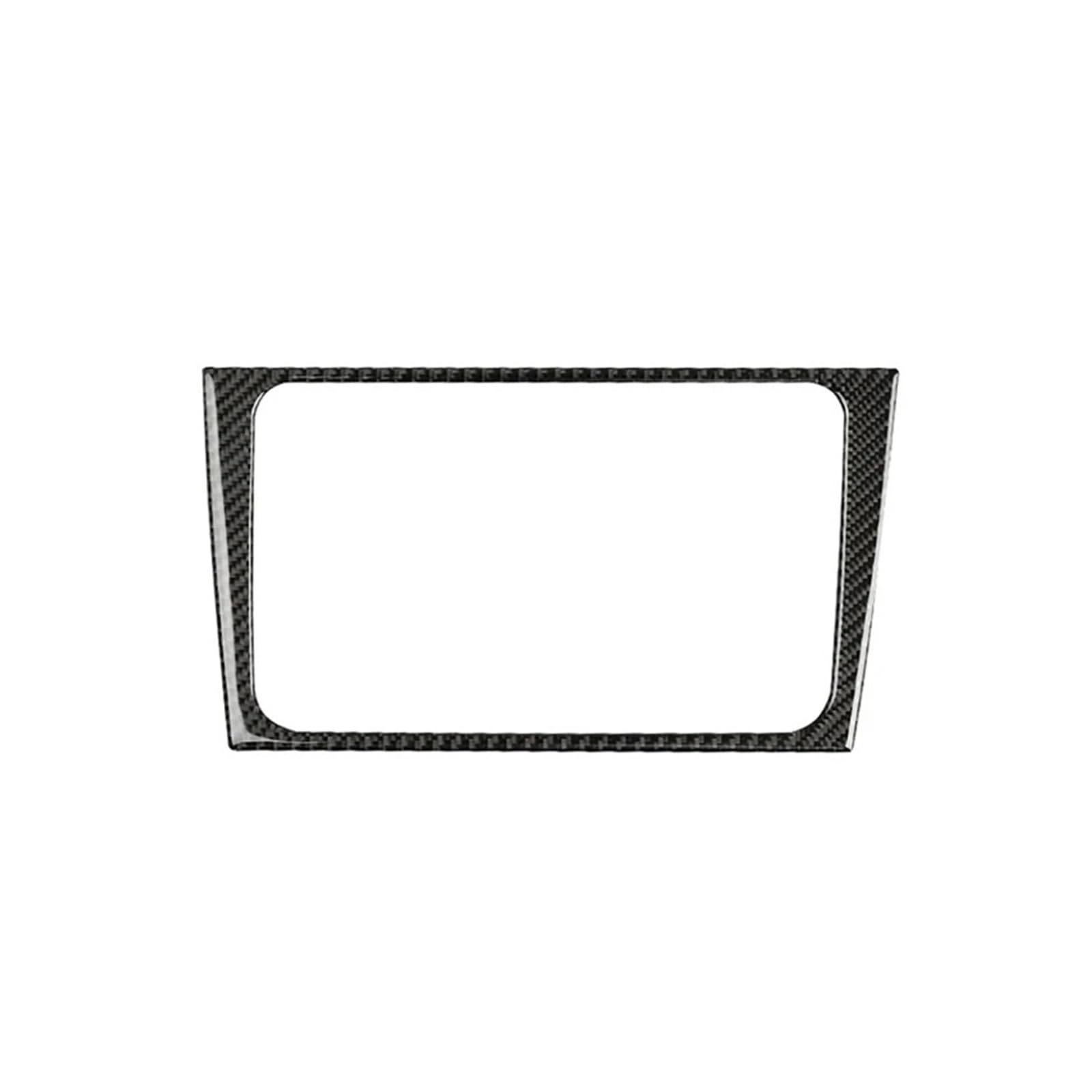 Interior Decor Zubehör Auto Weichen Carbon Center Control CD Panel Volumen Schalter Rahmen Abdeckung Schutz Trim Für VW Für Golf 6 Für MK6 2010 2011 2012 2013 Auto Dekoration Streifen(A) von LORSKRD