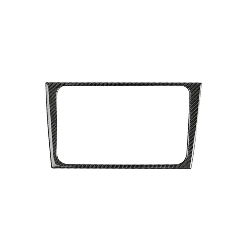 Interior Decor Zubehör Auto Weichen Carbon Center Control CD Panel Volumen Schalter Rahmen Abdeckung Schutz Trim Für VW Für Golf 6 Für MK6 2010 2011 2012 2013 Auto Dekoration Streifen(A) von LORSKRD