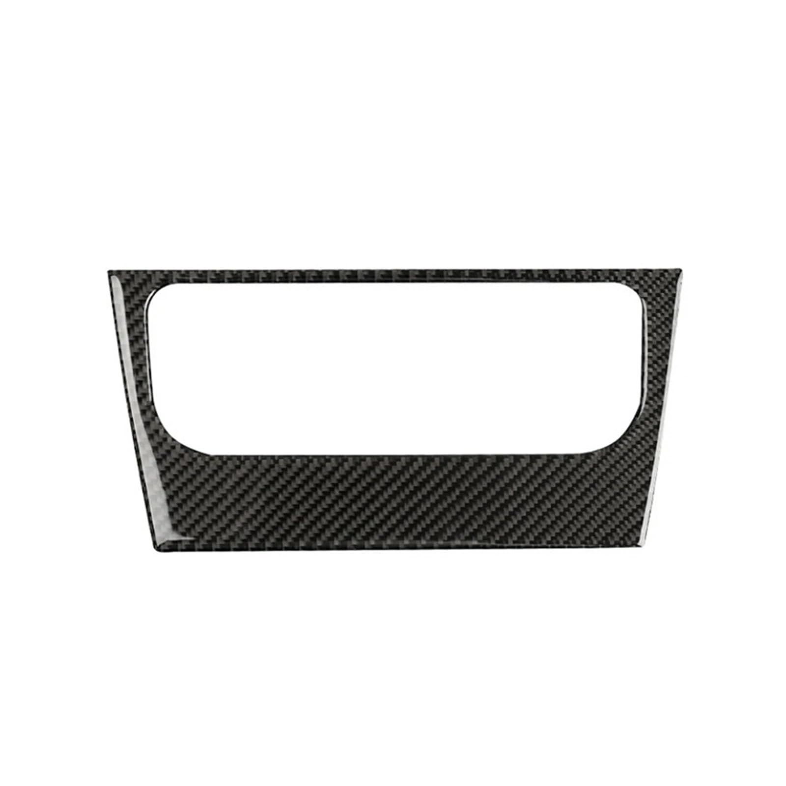 Interior Decor Zubehör Auto Weichen Carbon Center Control CD Panel Volumen Schalter Rahmen Abdeckung Schutz Trim Für VW Für Golf 6 Für MK6 2010 2011 2012 2013 Auto Dekoration Streifen(B) von LORSKRD