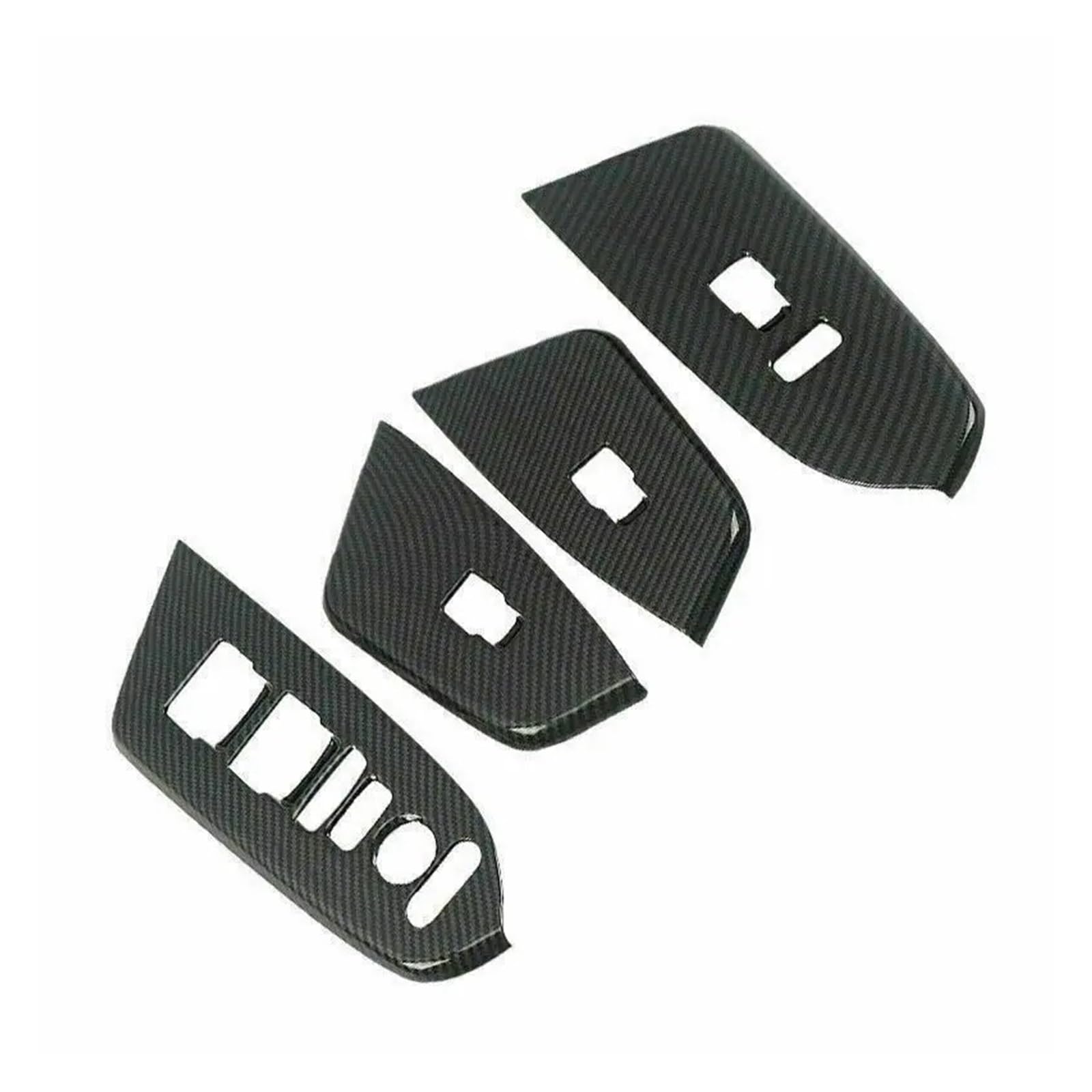 Interior Decor Zubehör Carbon Fiber Auto Fensterheber Schalter Panel Abdeckung Trim Für CR-V Für CRV 2017 2018 2019 2020 2021 Auto Dekoration Streifen(Carbon Fiber Color B) von LORSKRD