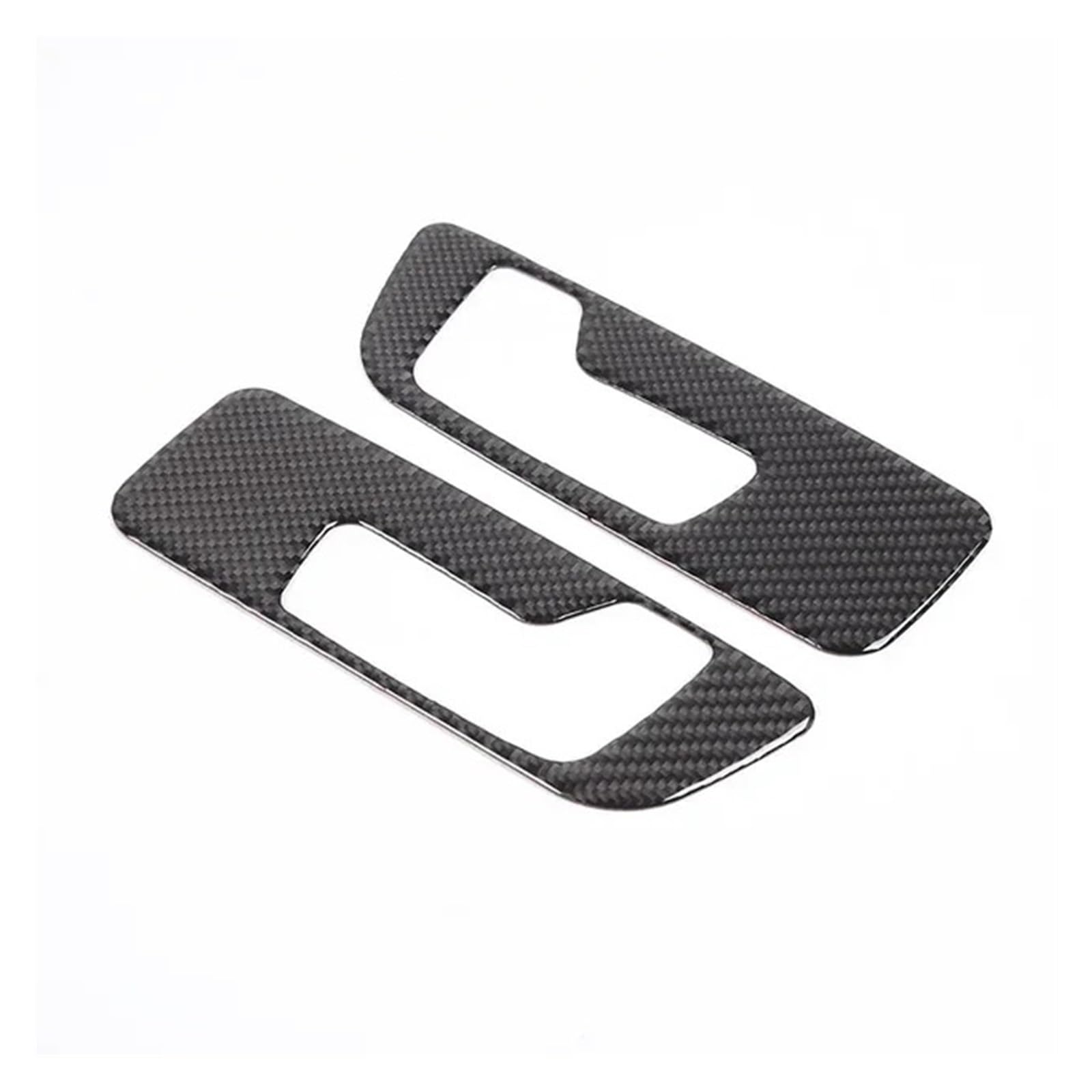 Interior Decor Zubehör Für 5 Serie Für G60 2024 Weichen Carbon Auto Vordersitz Einstellung Schalter Panel Rahmen Abdeckung Trim Aufkleber Auto Zubehör Auto Dekoration Streifen(Kohlefaser) von LORSKRD