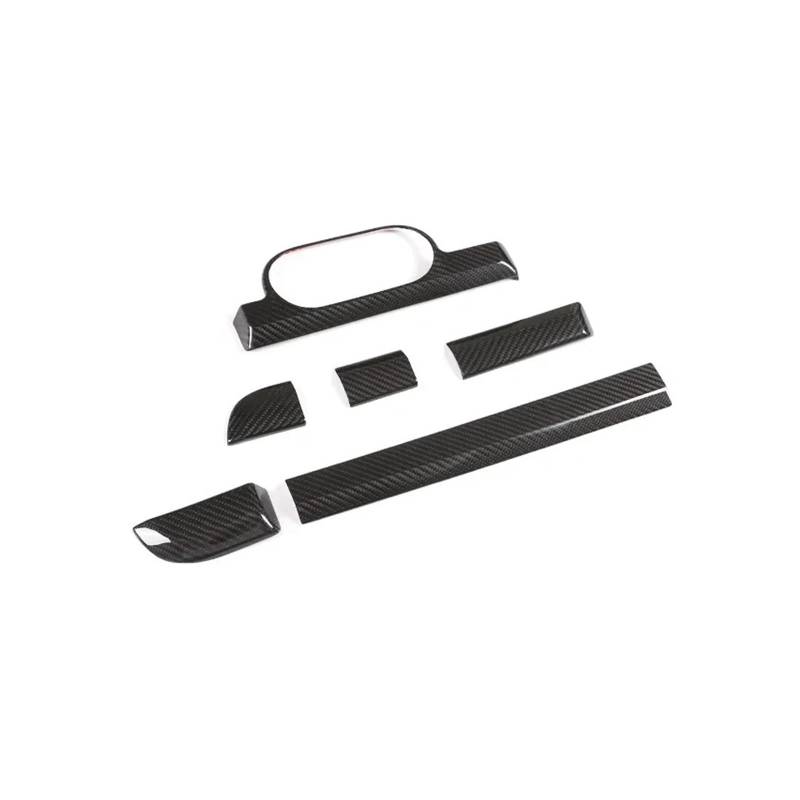 Interior Decor Zubehör Für Für 911 Für 718 2013 2014 2015-2019 Für Boxster Für Cayman Carbon Faser Zentrale Steuerung Instrument Panel Trim Auto Innen Zubehör Auto Dekoration Streifen(Carbon Fiber Bla von LORSKRD