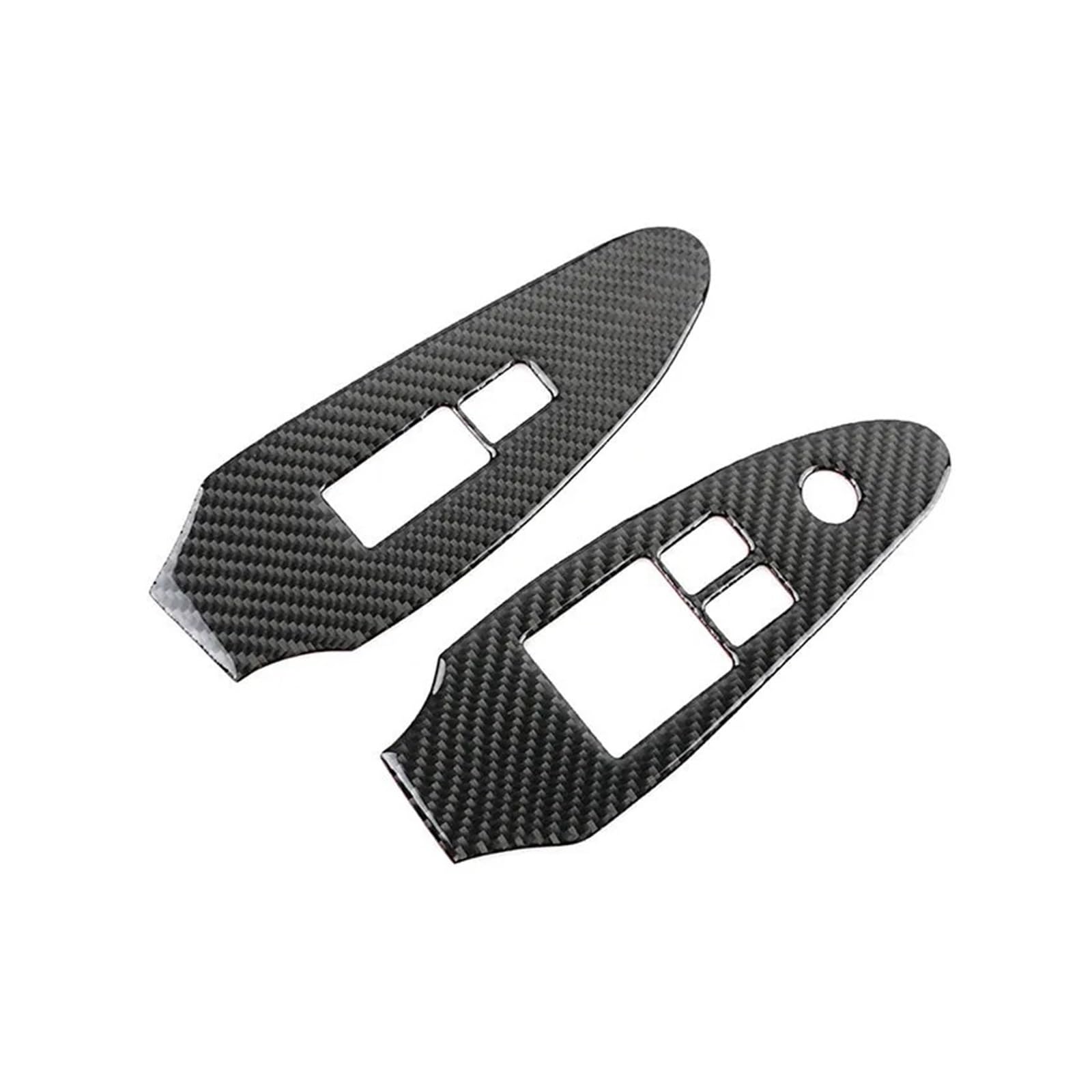 Interior Decor Zubehör Für Nissan Für 370Z Für Z34 2009-UP Carbon Faser Auto Innen Tür Fenster Lift Control Schalter Taste Panel Rahmen Trim Abdeckung Aufkleber Auto Dekoration Streifen(RHD) von LORSKRD