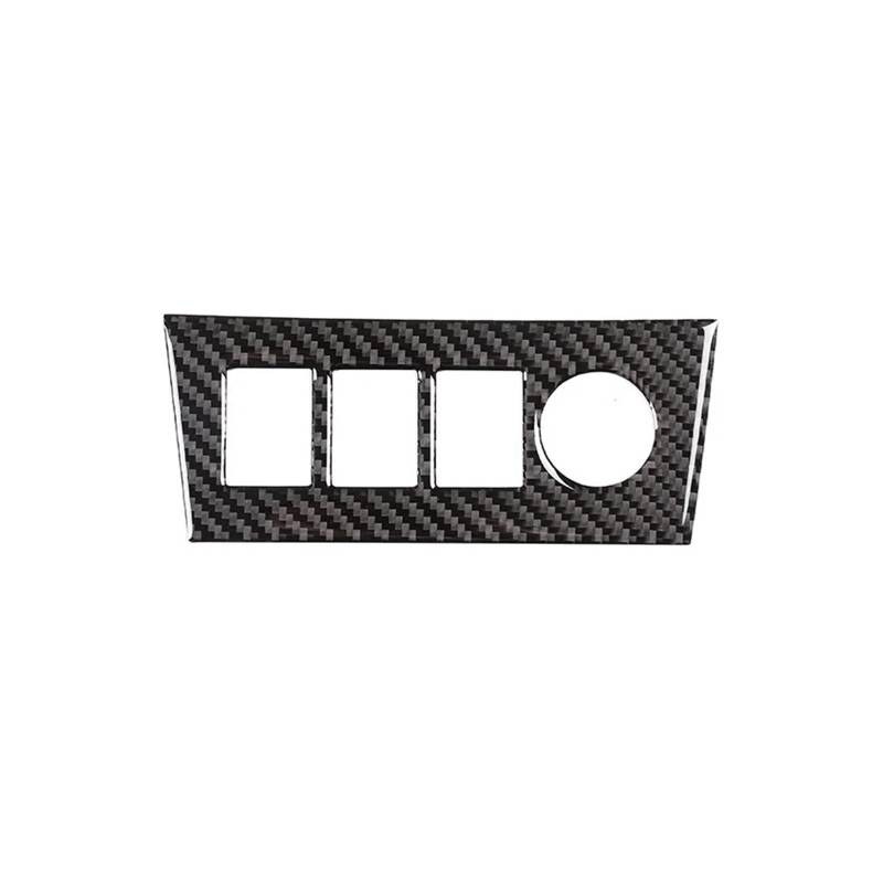 Interior Decor Zubehör Für Toyota Für Rav4 Für RAV 4 2006-2012 Weiche Carbon Faser Auto Zigarette Leichter Panel Schalter Taste Abdeckung Aufkleber Innen Zubehör Auto Dekoration Streifen von LORSKRD