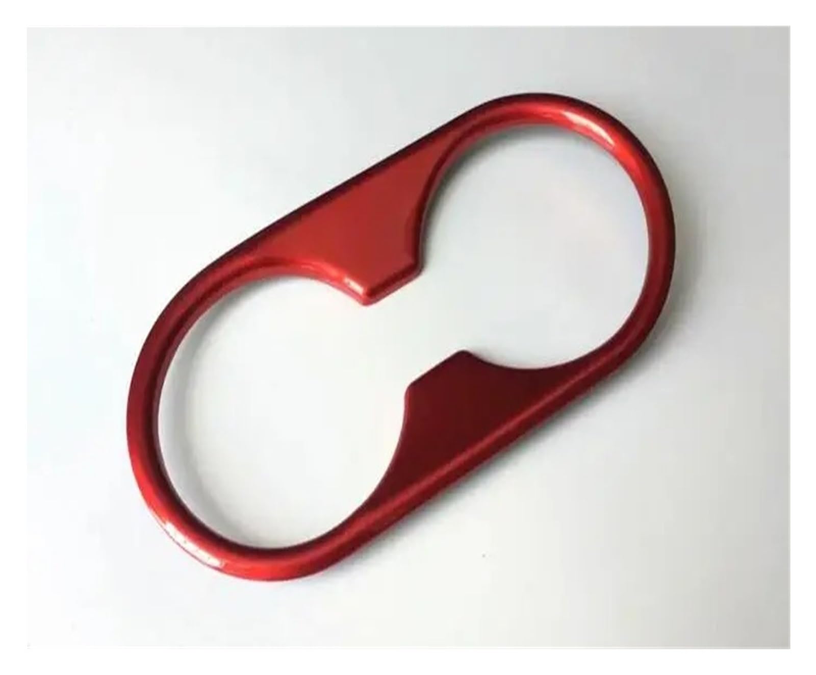 Interior Decor Zubehör Innere Trim Center Konsole Mitte Vorne Shift Tasse Getriebe Armlehne Box Rahmen Lagerung Für Mazda 2 Für Demio 2015 2016 2017 2018 2019 2020 Auto Dekoration Streifen(Rot) von LORSKRD
