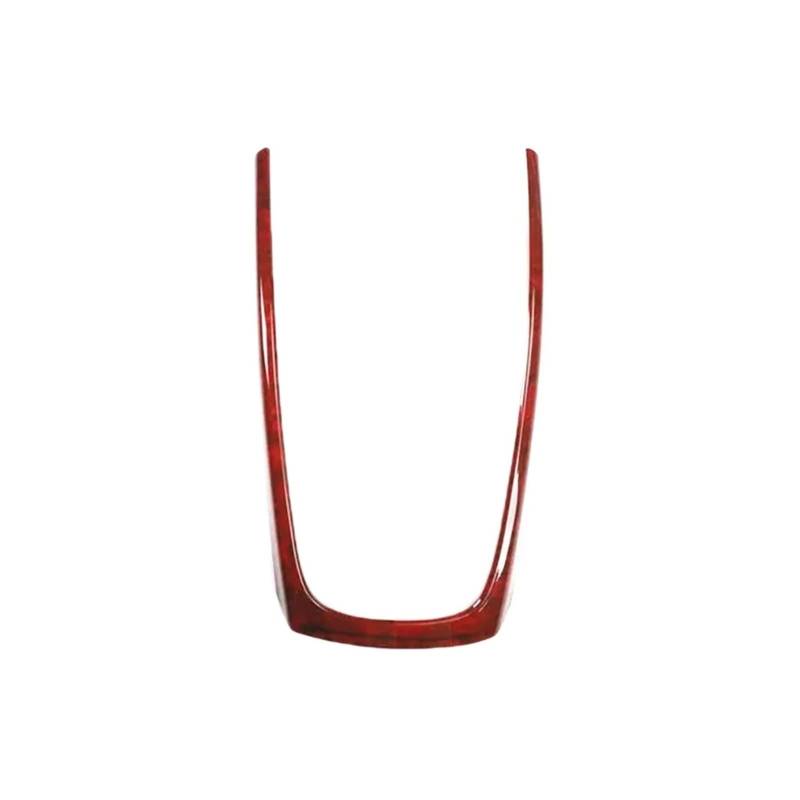 Interior Decor Zubehör Konsole Armlehne Schalthebel Dekoration Rahmen Abdeckung Trim Carbon Faser Farbe Innen Für Q5 2010 2011 2012 2013 2014 2015 2016 2017 Auto Dekoration Streifen(Braun) von LORSKRD