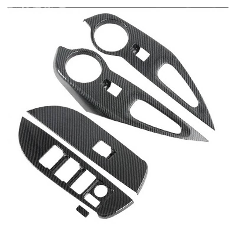 Interior Decor Zubehör Tür Armlehne Panel Fenster Glas Heber Schalter Abdeckung Trim Für Toyota Für Corolla Für Kreuz Für XG10 2021 2022 2023 2024 Auto Zubehör Auto Dekoration Streifen(Lhd) von LORSKRD