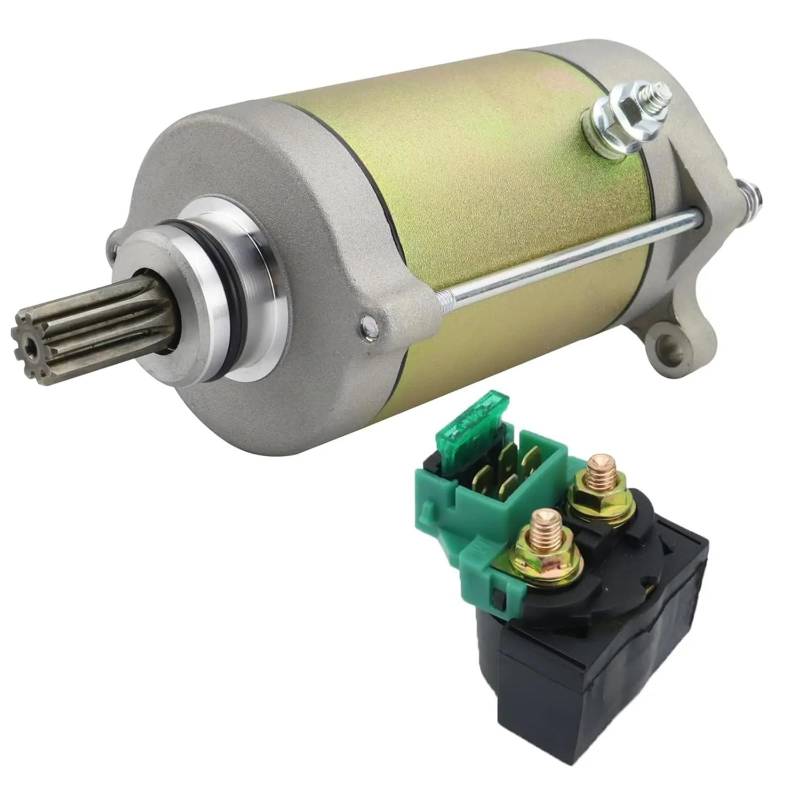 Starter Anlasser Für CFMoto CForce 400 2015-2020, Für ZForce UForce 500 2014-2020, 600 2019-2020, Starter Motor Mit Relais 0GR0-091100 Anlasser Motor von LORSKRD