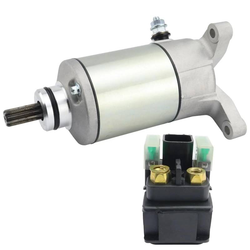 Starter Anlasser Für Suzuki Motorrad SV650 1999 2000 2001 2002, Starter Mit Relais 31100-19F00 31100-19F10 31100-48E00 Anlasser Motor von LORSKRD