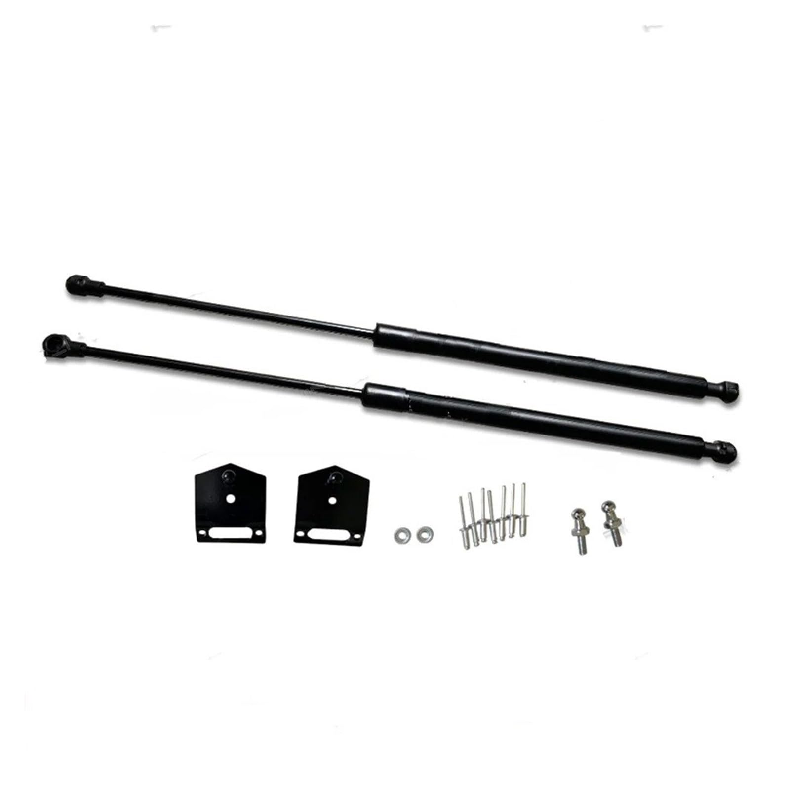 Unterstützung Hydraulikhebel Für Jeep Für JL Für Rubicon 2007-2020 Umbau Front Motorhaube Lift Hydraulische Stangen Unterstützung Hebel Funktion Upgrade Auto Zubehör Motorhauben Gasfeder(A) von LORSKRD