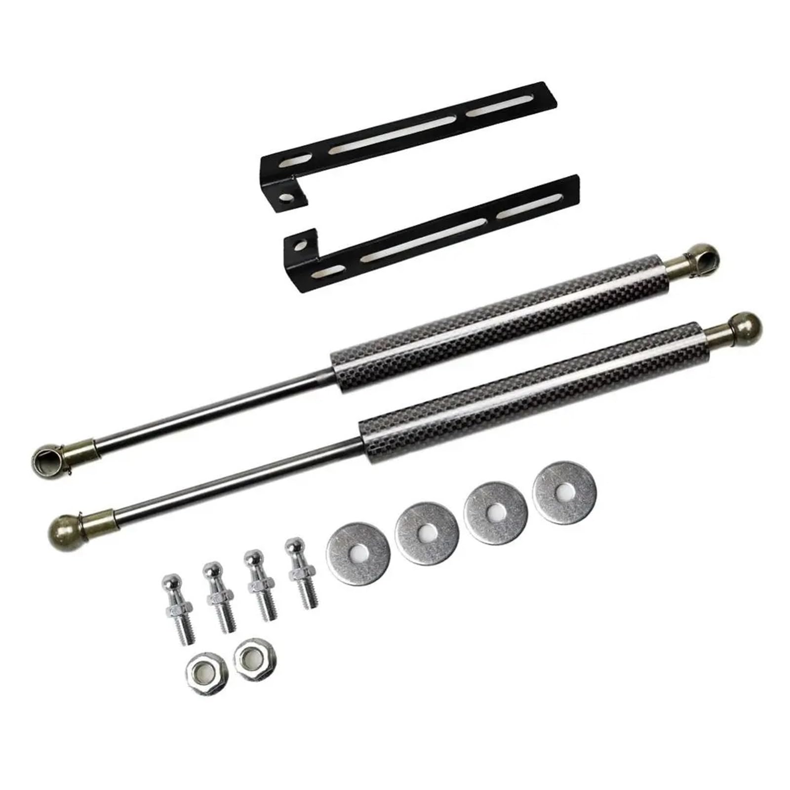 Unterstützung Hydraulikhebel Modifizieren Sie Gasfeder Für Citroen Für DS3 Vordere Motorhaubenstreben Stützstangen-Hubunterstützung Hydraulische Dämpferkolben Aus Kohlefaser Motorhauben Gasfeder(Black Unterstützung Hydraulikhebel Modifizieren Sie Gasfeder Für Citroen Für DS3 Vordere Motorhaubenstreben Stützstangen-Hubunterstützung Hydraulische Dämpferkolben Aus Kohlefaser Motorhauben Gasfeder(Black von LORSKRD