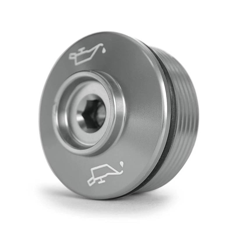 Öldeckel M34*1,5 Motoröl-Einfülldeckel-Stecker Für R NINE T Für R NINET Pure Racer Scrambler Urban GS 2017–2019 Motorrad Öleinfülldeckel (Color : Titanium) von LOSTIS