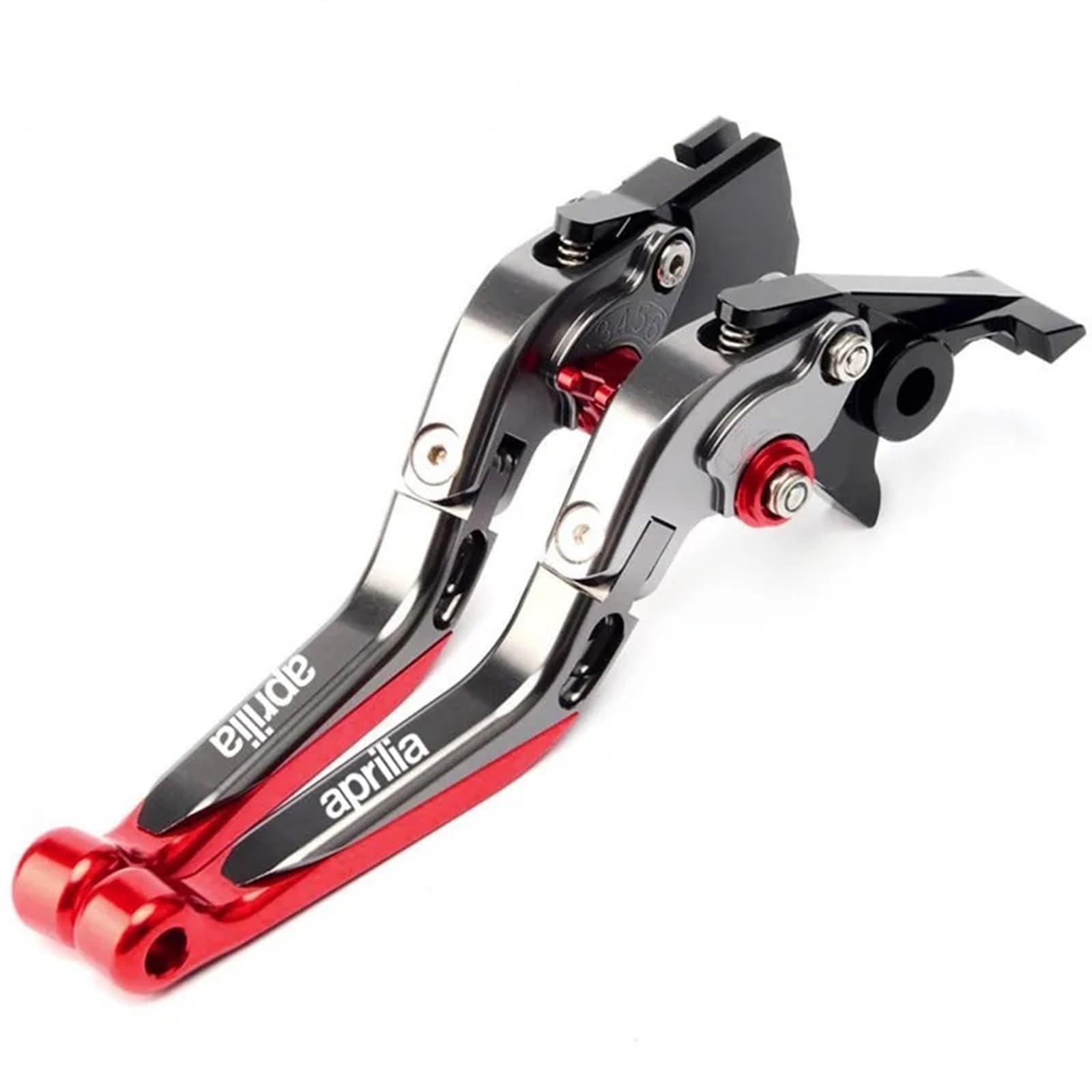 LOTFI Klappbare Bremskupplungshebel passend for Aprilia RSV 1000 Tuono/Mille/R SL1000 Falco Caponord Dorsoduro 1200 Motorrad einstellbar CNC (Size : S) von LOTFI