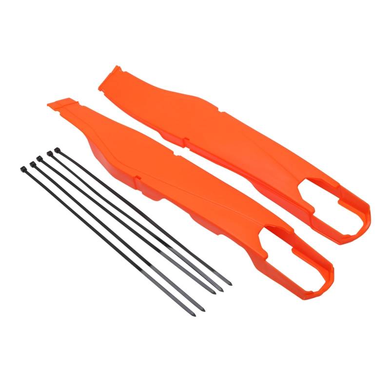 LOTFI Motorrad-Schwingen-Schwingenschutz, passend for KTM EXC EXCF 125 200 250 300 350 400 450 500 2012–2020, passend for Husqvarna TC FC TE FE 125–450 (Size : Orange) von LOTFI