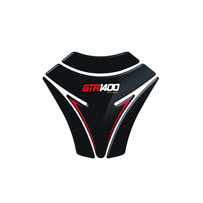 LOTFI Passend for Kawasaki GTR 1400 2010 bis 2021 Concours 14 1400 10–21 ZG1400 GTR1400 Seitenaufkleber, Motorrad-Anti-Rutsch-Tankpad-Aufkleber (Size : 2) von LOTFI