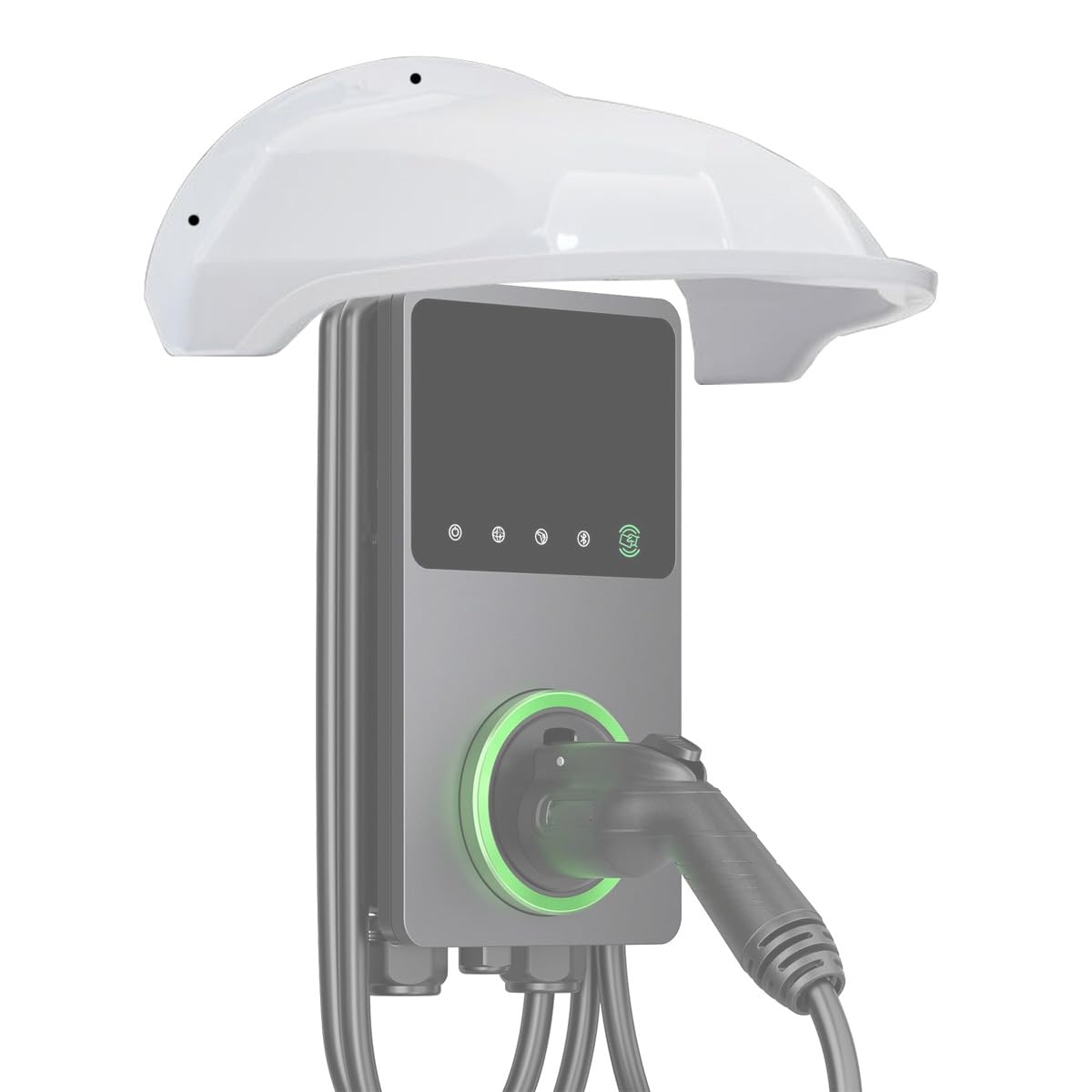 LOTHID Wallbox Weather Protection Roof for Electric Car Charging Station, Rain Protection, UV Protection, Sun Protection, Roof for Charging Station, ABS-Harzmaterial (40 x 35.5 x 20 cm LOTHID Wallbox Weather Protection Roof for Electric Car Charging Station, Rain Protection, UV Protection, Sun Protection, Roof for Charging Station, ABS-Harzmaterial (40 x 35.5 x 20 cm von LOTHID