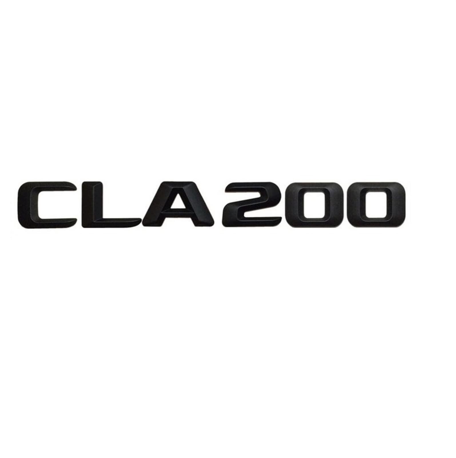 Mattschwarz CLA 200 "Auto Kofferraum hinten Buchstaben Wort Abzeichen Emblem Brief Aufkleber Aufkleber passend for Mercedes Benz CLA Klasse CLA200 Mattschwarz CLA 200 "Auto Kofferraum hinten Buchstaben Wort Abzeichen Emblem Brief Aufkleber Aufkleber passend for Mercedes Benz CLA Klasse CLA200 von LOTOAK