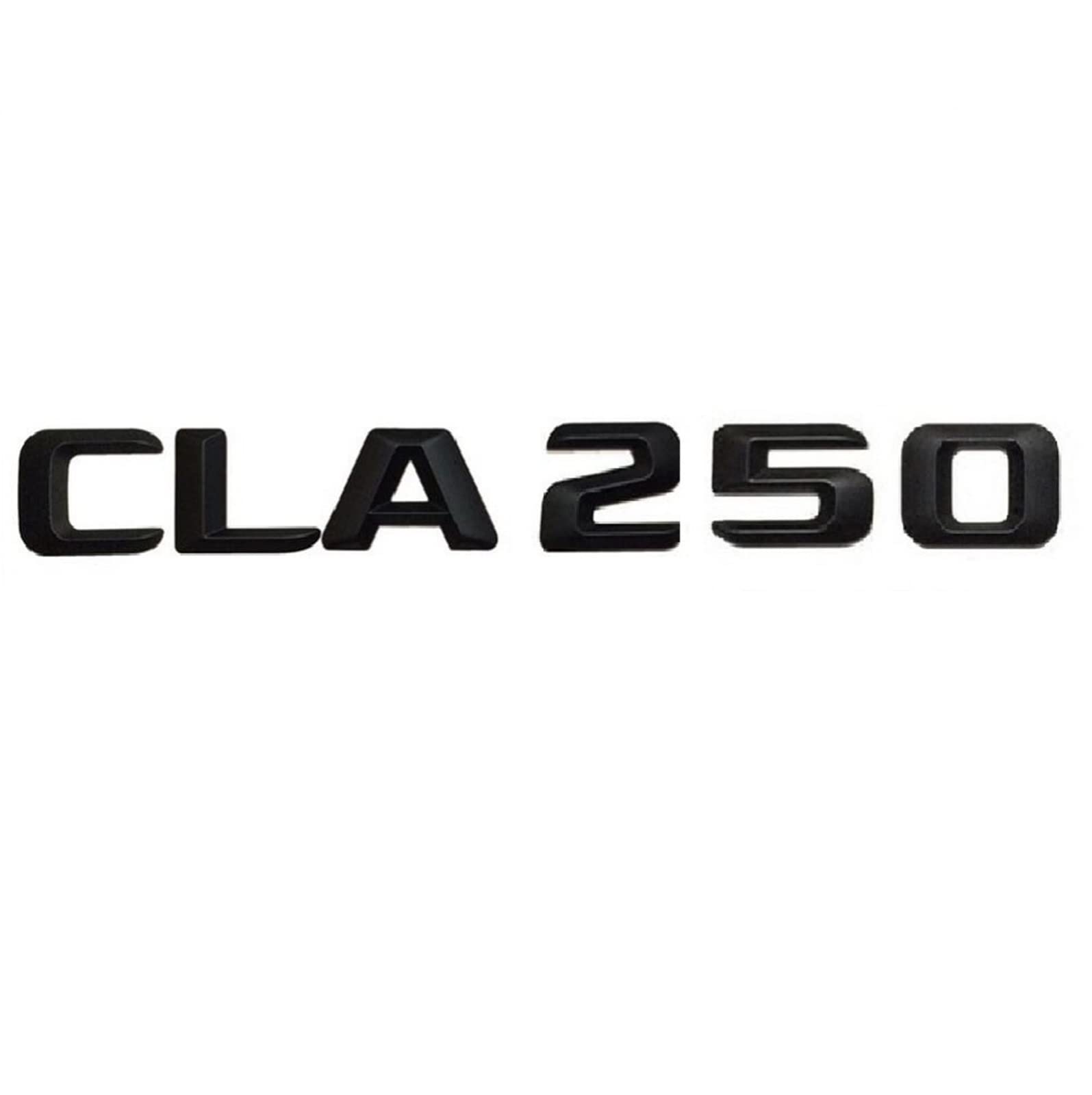 Mattschwarz CLA 250 "Kofferraum hinten Buchstaben Wörter Nummer Abzeichen Emblem Aufkleber Aufkleber passend for Mercedes Benz CLA Klasse CLA250 Mattschwarz CLA 250 "Kofferraum hinten Buchstaben Wörter Nummer Abzeichen Emblem Aufkleber Aufkleber passend for Mercedes Benz CLA Klasse CLA250 von LOTOAK