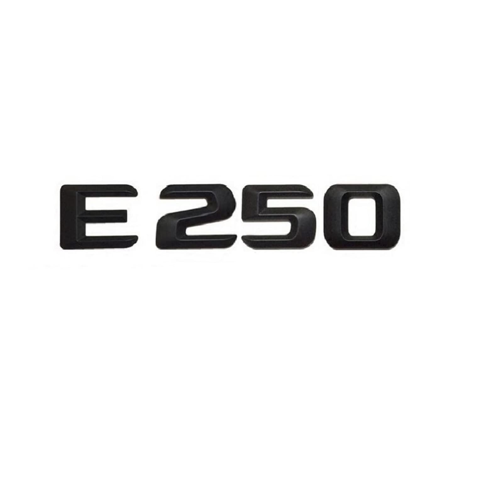 Mattschwarz E 250" Kofferraum hinten Buchstaben Wörter Nummer Abzeichen Emblem Aufkleber Aufkleber passend for Mercedes Benz E-Klasse E250 Mattschwarz E 250" Kofferraum hinten Buchstaben Wörter Nummer Abzeichen Emblem Aufkleber Aufkleber passend for Mercedes Benz E-Klasse E250 von LOTOAK