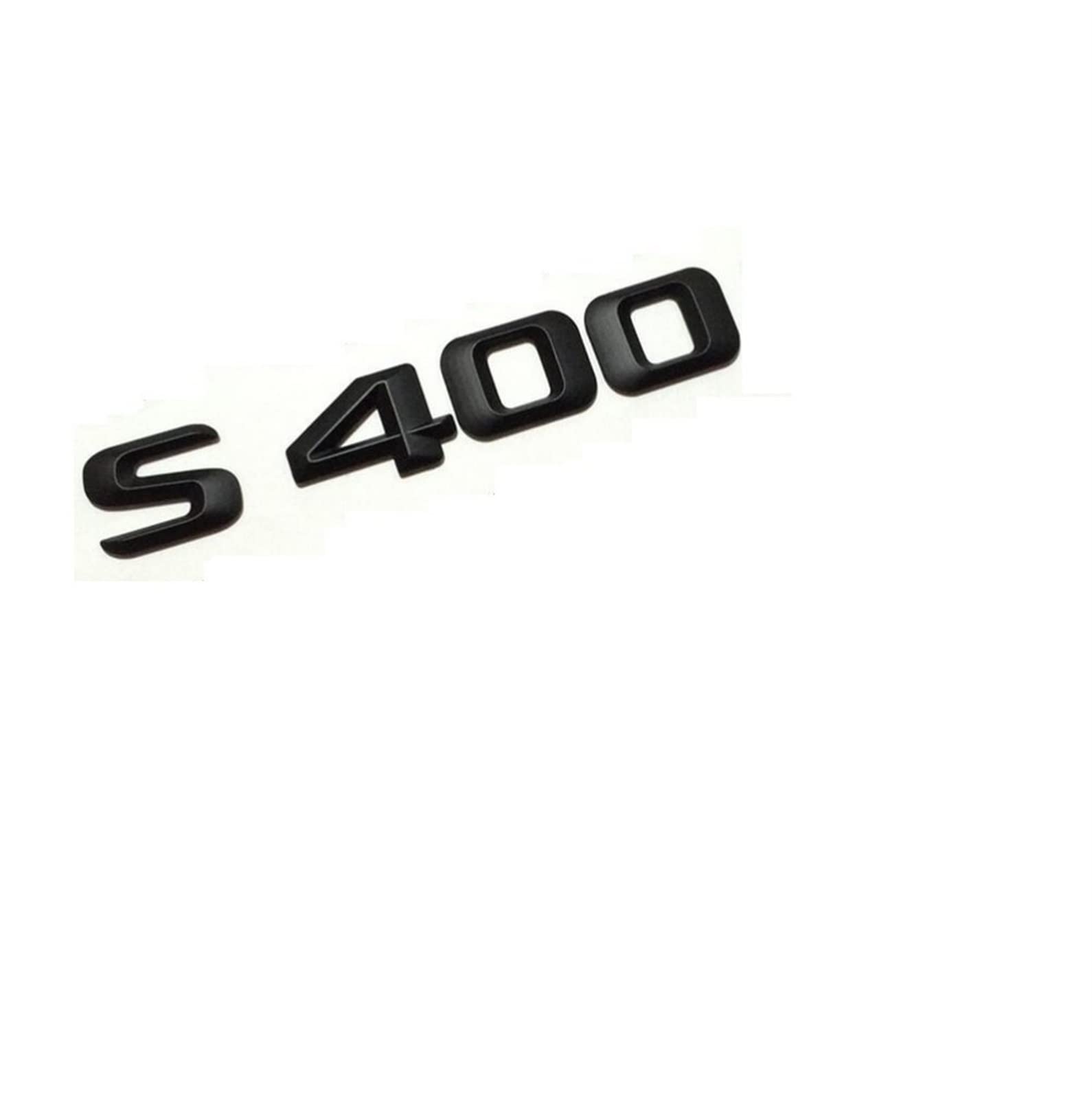 Mattschwarz S 400 "Kofferraum Auto Hecknummer Buchstaben Wort Abzeichen Emblem Aufkleber Aufkleber passend for Mercedes Benz S400 Mattschwarz S 400 "Kofferraum Auto Hecknummer Buchstaben Wort Abzeichen Emblem Aufkleber Aufkleber passend for Mercedes Benz S400 von LOTOAK