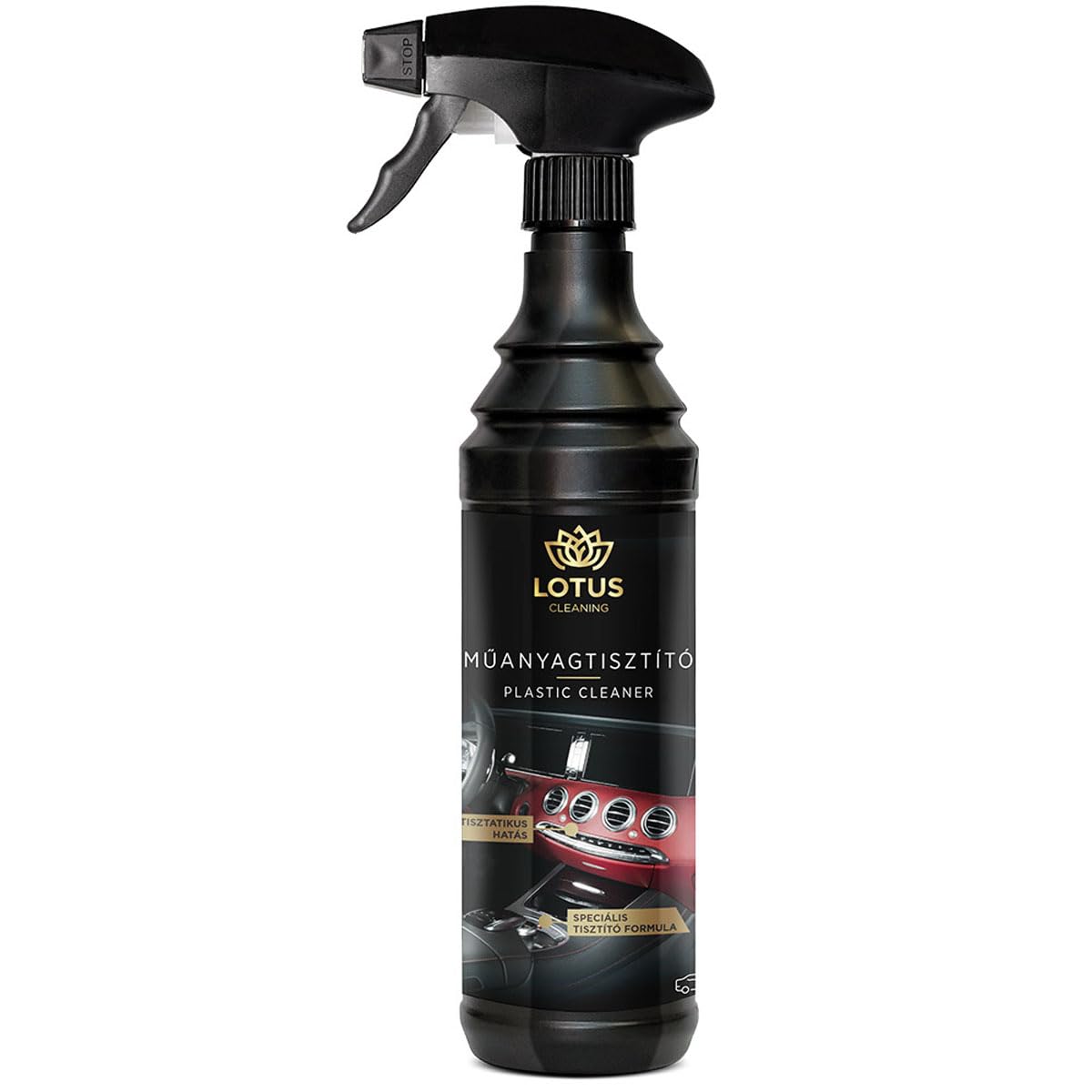 Lotus Kunststoffreiniger 600ml – Hochwirksamer Kunststoffreiniger für Auto-Innenraum & Haushalt, entfernt Fett und Schmutz, schützt Oberflächen, antistatisch, Zitrusduft für professionelle Reinigung Lotus Kunststoffreiniger 600ml – Hochwirksamer Kunststoffreiniger für Auto-Innenraum & Haushalt, entfernt Fett und Schmutz, schützt Oberflächen, antistatisch, Zitrusduft für professionelle Reinigung von LOTUS Cleaning
