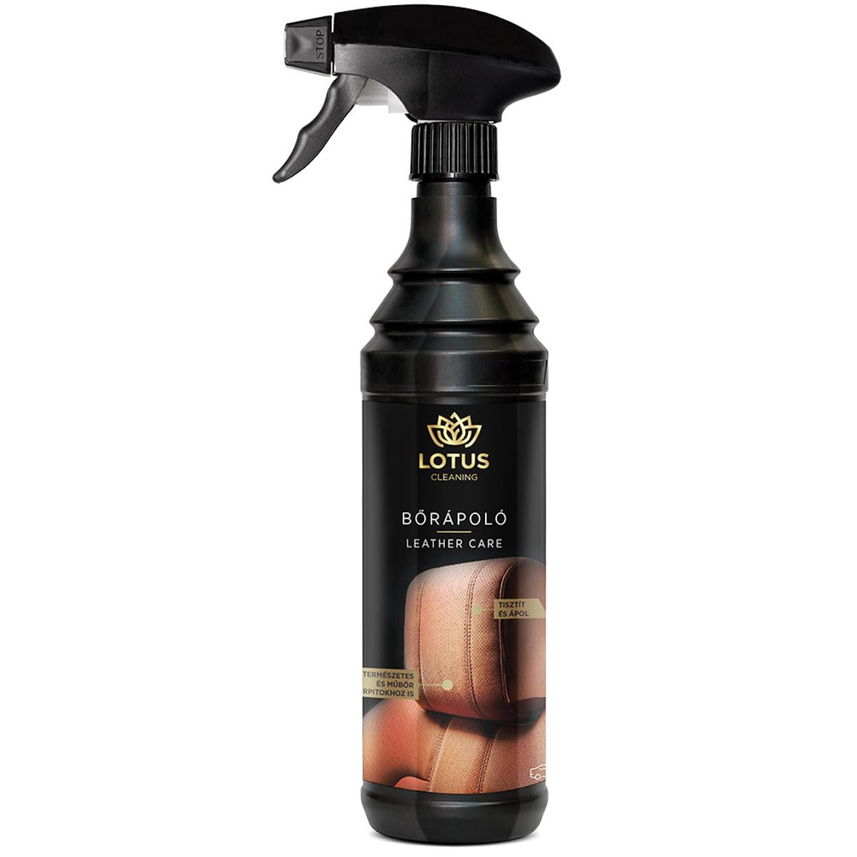 Lotus Lederpflege 600ml – Premium Lederpflege für Echt- und Kunstleder, erneuert Farben, schützt vor Rissen, langanhaltende Pflege mit Nanotechnologie, einfach anzuwenden, pH-neutral, umweltfreundlich Lotus Lederpflege 600ml – Premium Lederpflege für Echt- und Kunstleder, erneuert Farben, schützt vor Rissen, langanhaltende Pflege mit Nanotechnologie, einfach anzuwenden, pH-neutral, umweltfreundlich von LOTUS Cleaning