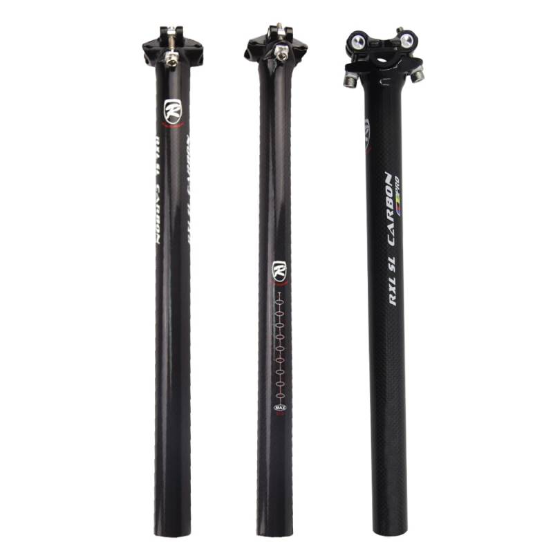 RXL SL Carbon Sattelstütze MTB rennrad sattelstütze Carbon sattelstütze MTB Carbon sattelstütze 31,6 rennrad 3K glänzend 31.6-350mm 350 31,6 31.6mm MTB sattelstütze von LOVEJIA