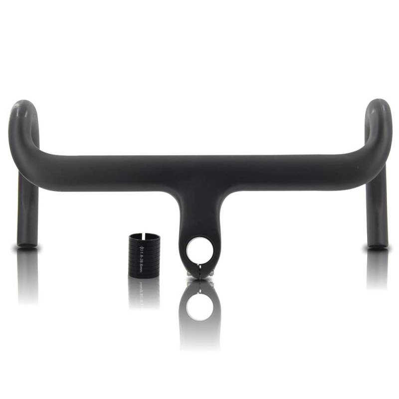 RXL SL drop lenker Integrierte lenker carbon rennrad lenker internes Routing rennrad lenker 31.8 carbon lenker rennrad 1-1/8"(28.6mm) 28.6 AUS Matt 420x100mm von LOVEJIA