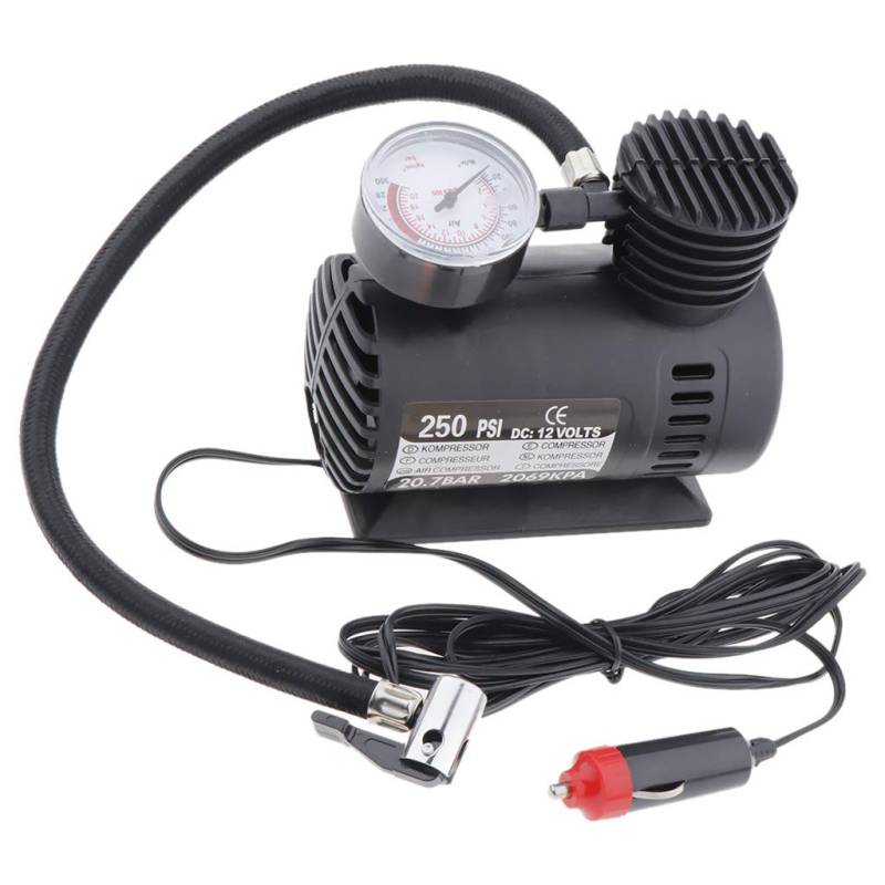 LOVIVER 12 ELEKTRISCHE MINI Kompressor PUMPE REIFENLUFT INFLATOR von LOVIVER