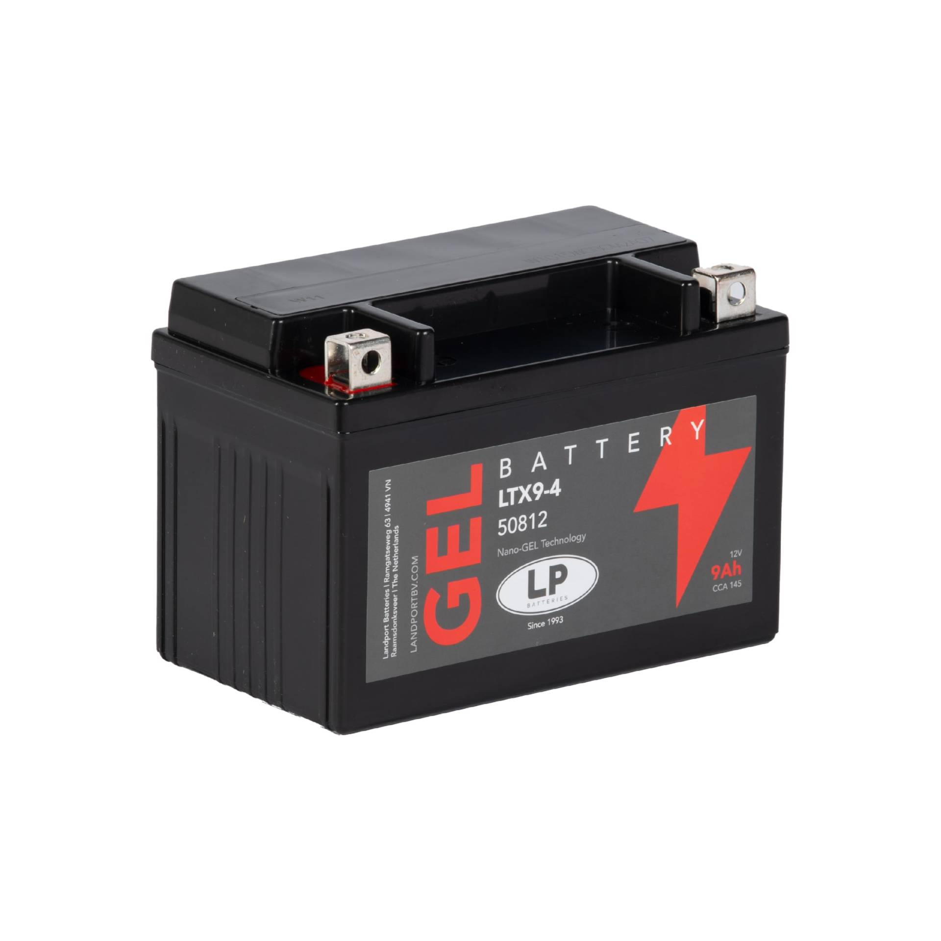 LANDPORT Batterie Gel LTX9-4 12V 9Ah kompatibel für BMW S 1000 RR, Honda CB, CBR, FES, KTM Duke, Kymco Agility, Suzuki Burgman, Yamaha MT-07 LANDPORT Batterie Gel LTX9-4 12V 9Ah kompatibel für BMW S 1000 RR, Honda CB, CBR, FES, KTM Duke, Kymco Agility, Suzuki Burgman, Yamaha MT-07 von LP BATTERIES