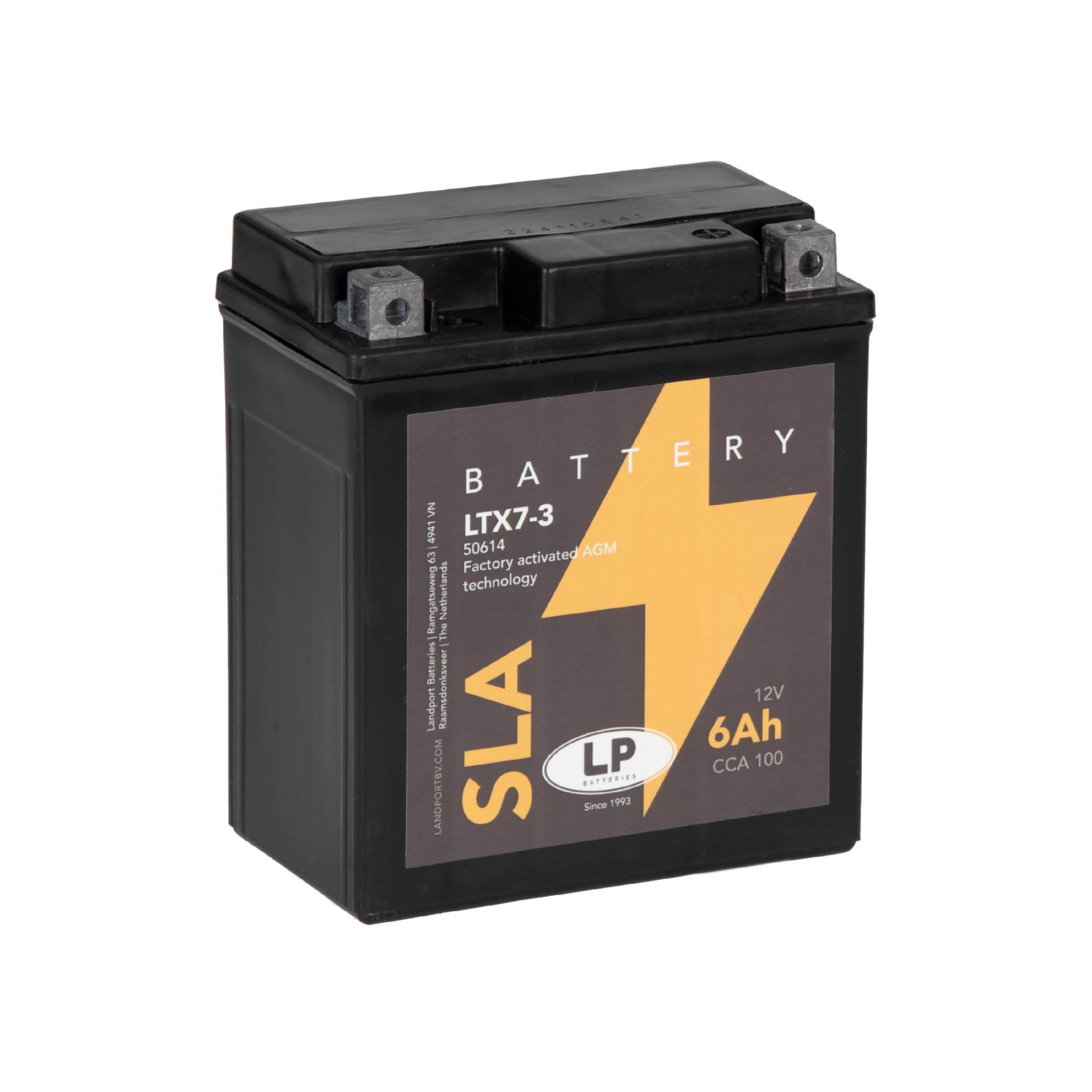 LANDPORT Batterie MS LTX7-3 SLA 12V 6Ah kompatibel für Aprilia SR 125, Derbi Senda, Honda CB, PCX, Piaggio Fly, Liberty, Suzuki DR, Yamaha MT 125, SR 500, XT LANDPORT Batterie MS LTX7-3 SLA 12V 6Ah kompatibel für Aprilia SR 125, Derbi Senda, Honda CB, PCX, Piaggio Fly, Liberty, Suzuki DR, Yamaha MT 125, SR 500, XT von LP BATTERIES