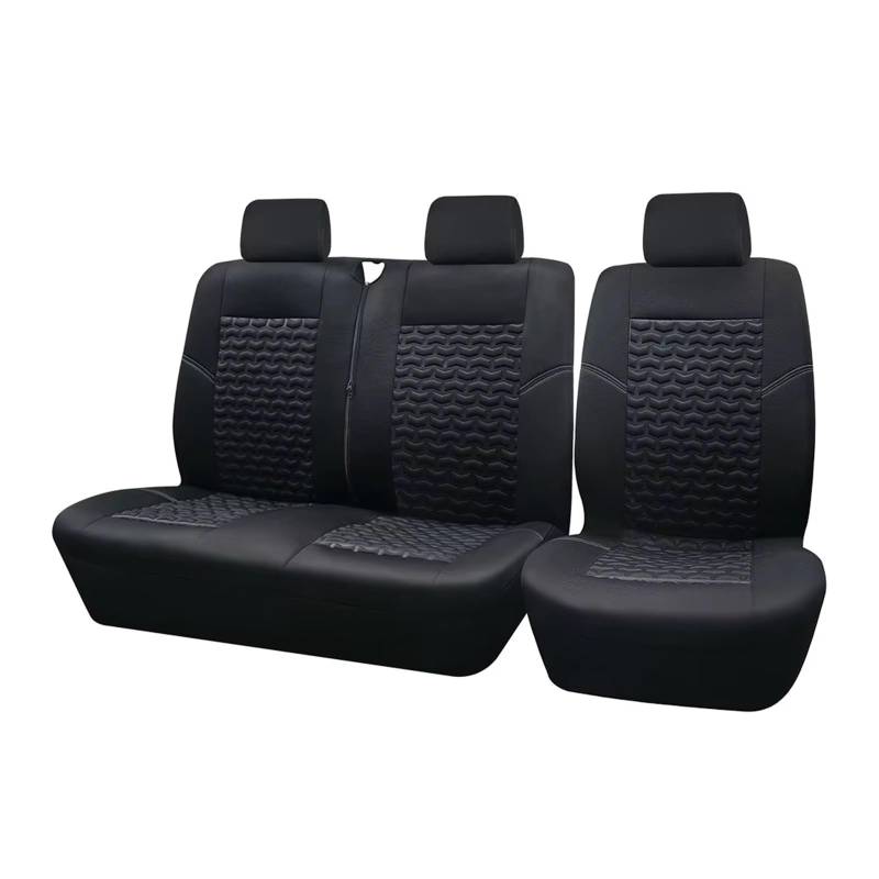 Autositzbezug 2+1 Van Truck Sitzbezüge Für Peugeot Für Boxer Für 250 Rutschfester Und Stabiler Autositzschutz Für Den Innenraum Sitzschoner Auto(Type B) von LPAKMGAGEL