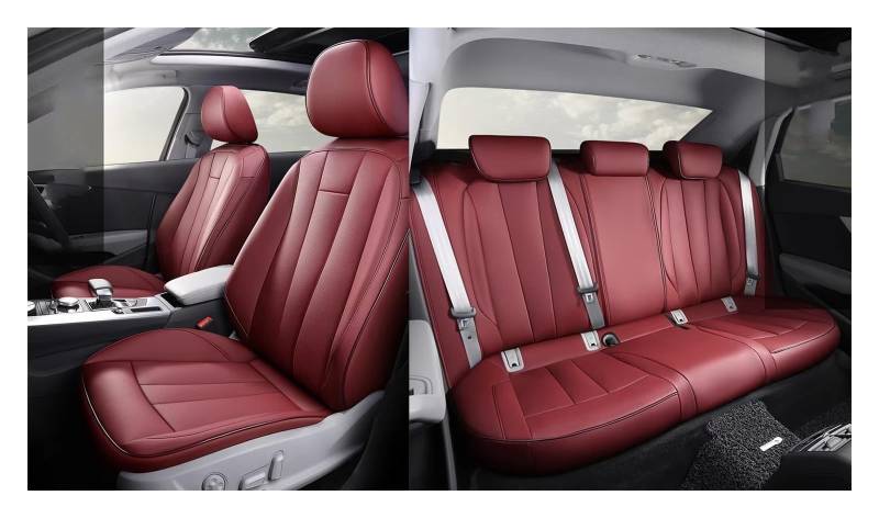 Autositzbezug Auto Sitzbezug Für Skoda Für Rapid Für Karoq Frau Mann Geschenke Auto Innen Zubehör Sitz Protektoren Sitzschoner Auto(Color10) von LPAKMGAGEL