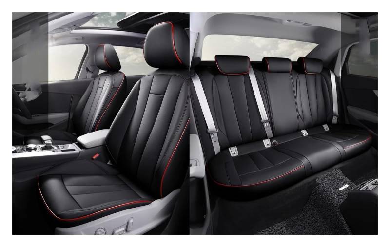 Autositzbezug Auto Sitzbezug Für Skoda Für Rapid Für Karoq Frau Mann Geschenke Auto Innen Zubehör Sitz Protektoren Sitzschoner Auto(Color9) von LPAKMGAGEL