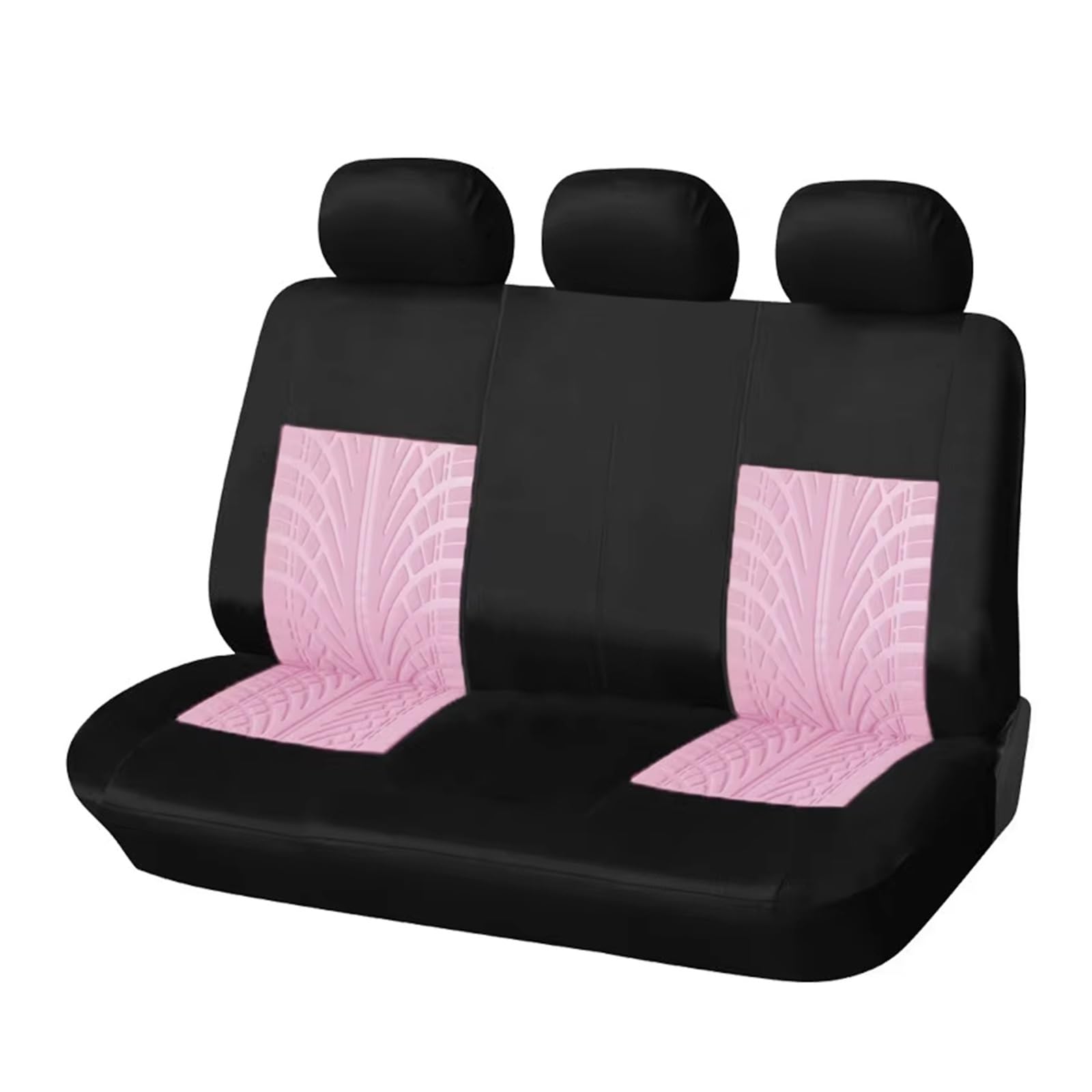 Autositzbezug Autositzbezüge Anti-Falten- Und Anti-Verformungs-Sitzbezüge Autoinnenraum Geeignet Für Die Meisten Autos Sitzschoner Auto(PINK-3PCS) von LPAKMGAGEL