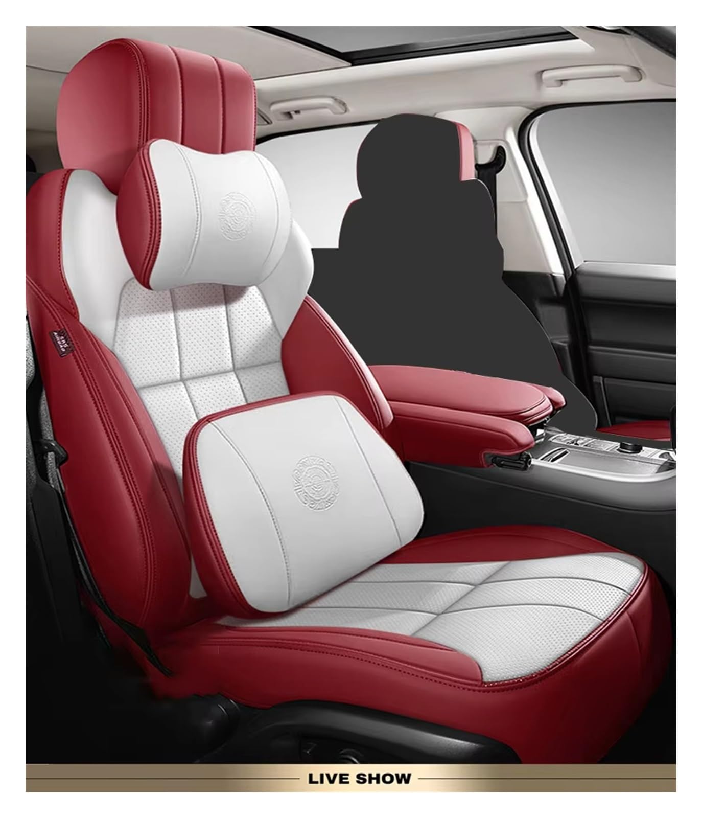 Autositzbezug Autositzbezüge Für FIAT Für 500 2011–2014, Wasserdicht, Autozubehör, Innenschutzpolster Sitzschoner Auto(Color13) von LPAKMGAGEL