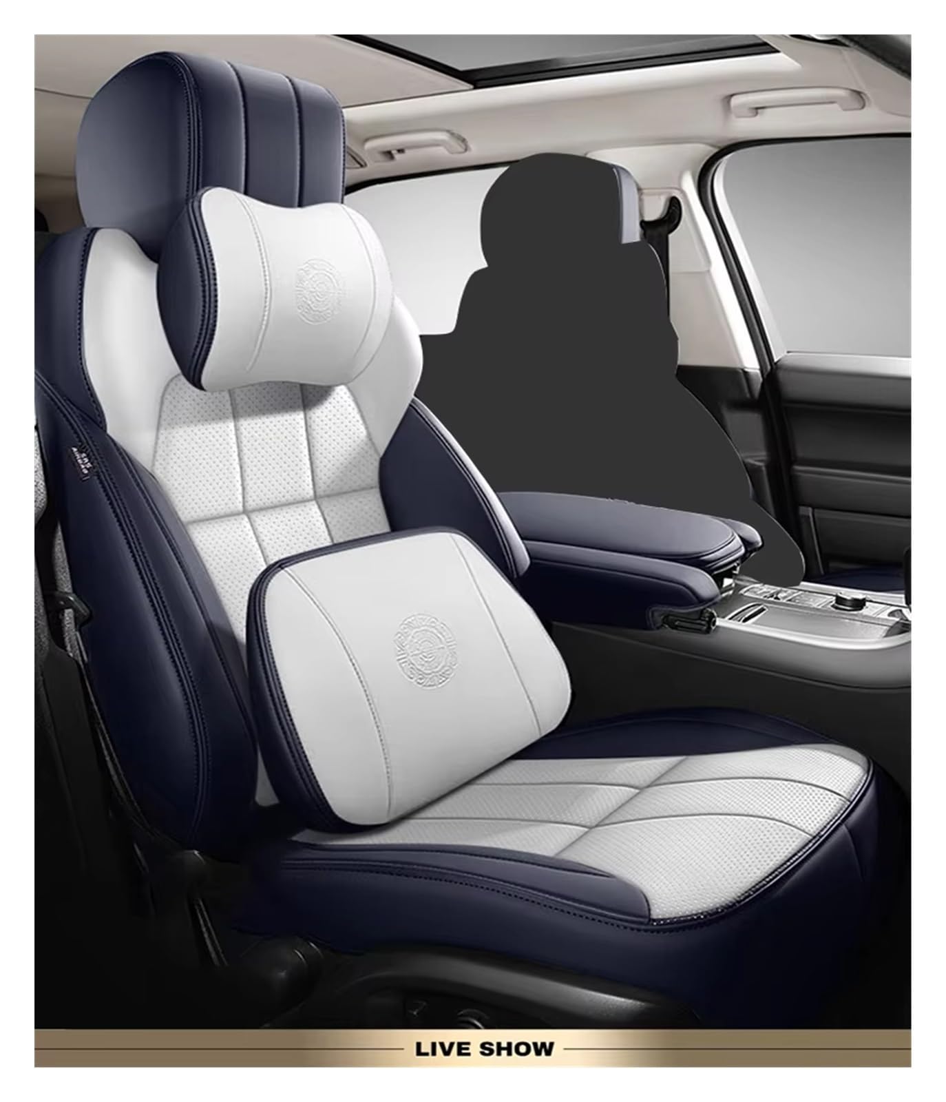 Autositzbezug Autositzbezüge Für FIAT Für 500 2011–2014, Wasserdicht, Autozubehör, Innenschutzpolster Sitzschoner Auto(Color14) von LPAKMGAGEL