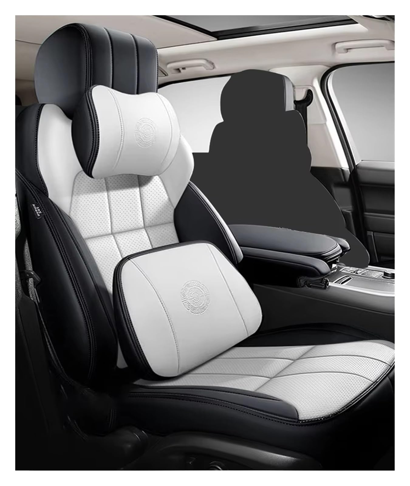 Autositzbezug Autositzbezüge Für FIAT Für 500 2011–2014, Wasserdicht, Autozubehör, Innenschutzpolster Sitzschoner Auto(Color9) von LPAKMGAGEL