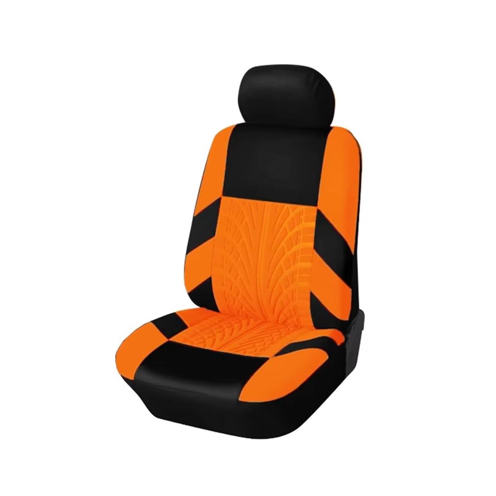 Autositzbezug Autositzbezüge-Set, Schön Und Praktisch, Passend Für Die Meisten Autobezüge, Detaillierte Autositzschutz-Innenausstattung Sitzschoner Auto(ORANGE-1PCS) von LPAKMGAGEL